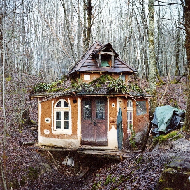 Myrtille Visscher, chez CopeauXcabana, Les Cabanes, Dordogne, mars 2014