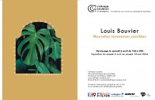 Exposition – Louis Bouvier – Nouvelles résonances sensibles – du 6 avril au 18 mai – Finissage le samedi 18 mai de 14h à 18h, en présence de l’artiste