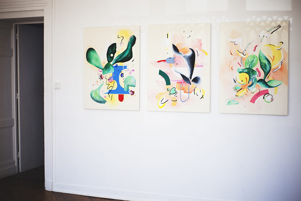 Jesus Alberto Benitez, Jean-Luc Blanchet, Julie Digard, Frédéric Houvert et Anne Renaud Peinture, Bouture et Mixture